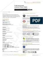 Bs 7846 Armoured Fire Performance Power Cable