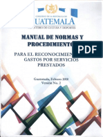 MANUAL Reconocimiento de Gastos-Febrero 2018