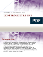 Présentation PETROLE ET GAZ Enseignement Scientifique 