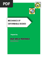 Mechanics of Deformable Bodies: Prepared by