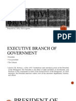 Executive Branch in The Philippines