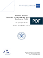 PostGIS Raster - Extending PostgreSQL For The Support of Continuous Fields