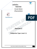 Sheet Exercise 2 - Circular Motion - S - L-1 1668503345455