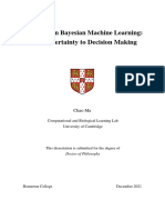 Advances in Bayesian Machine Learning From Uncertainty To Decision Making