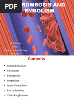 Thrombosis and Embolism