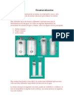 Desmineralización Del Agua