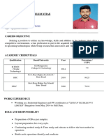 Curriculum Vitae: R.Gopalakrishnan