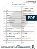 AIBE Mock Subject Wise