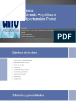 Clase Cirrosis e Hipertensión Portal