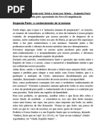 Segunda Semana Exercícios Consagração Nossa Senhora