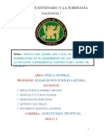 Proyecto Trabajo Del Estres en Las Plantas