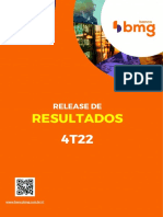 Press Release Do Resultado Do Banco BMG Do 4T22