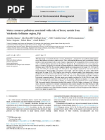 Water Resources Pollution Associated With Risk of Heavy Metals