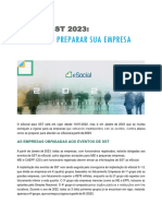 Esocial SST 2023 - Como Se Preparar