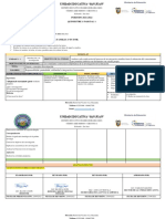 5 Planificación Unidad 1 Investigación 2do BGU