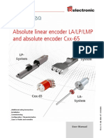 Absolute Linear Encoder LA/LP/LMP and Absolute Encoder Cxx-65