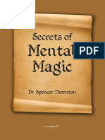 Spencer Thornton - Secrets of Mental Magic