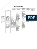 Matriz de Consistencia