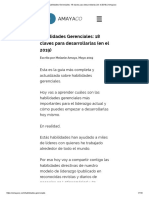 Habilidades Gerenciales - 18 Claves para Desarrollarlas (En El 2019) - Amayaco