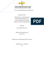 Analisis de Caso Sobre Problemas de Direccion