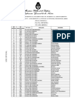 Listado de Inscriptos TJ 199 CABA Penal Federal