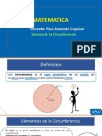 Semana 6 - La Circunferencia