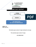 2022 LO MEMO GRADE 10 Term 2 Controlled Test