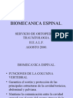 Biomecanica Espinal