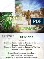 Palm Sunday 2018