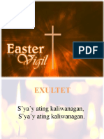 Easter Vigil Saturday 2018