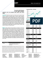  Australian Dollar Report 19 August 2011