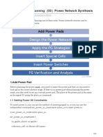 ICC2Design Planning03Power Network Synthesis