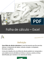 Excel - 1 Parte