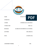 Business Data Analysis 12 Assignment 1