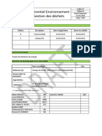 Referentiel Gestion Des Dechets (Draft) - Avril 2015