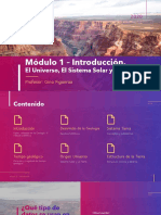 Módulo 1 - Introducción - Introducción A La Geología