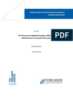 Milanovic 2022 Thethreeerasofglobalinequality, 1820-2020withthefocusonthepastthirtyyears Milanovic Nov22