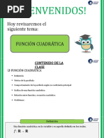 CC - PPT - Función Cuadrática