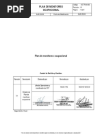 SST - PLN.003 Plan de Monitoreo Ocupacional