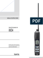 IC-M34 - Manual Español