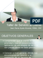 Taller de Servicio Al Cliente