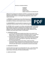 Demanda de Sucesión Intestada y Petición de Herencia