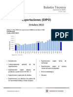 Boletin Exportaciones Oct22