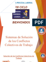 Sistemas de Solución de Los Conflictos Colectivos de