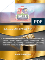 Group 5 - THE SAFE SPACES ACT