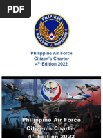 Tab C - PAF Citizen's Charter Handbook 4th Edition - 2022