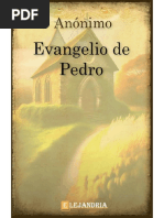 Evangelio de Pedro-Anonimo