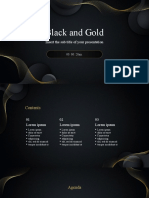 Black and Gold Power Point Template-1