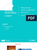 Semana 11. Las Conclusiones de La Monografía