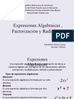 Expresiones Algebraicas